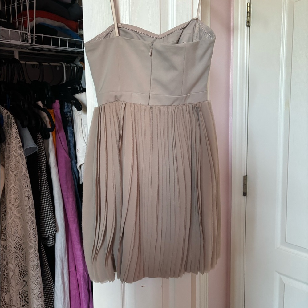 BCBGMaxAzria Pumice Angel Strapless Bustier Short Dress - Picture 5 of 7